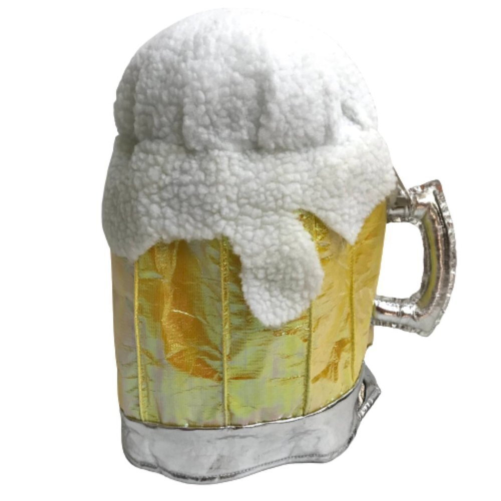 Beer Plush Mug Hat Glass Funny Novelty Halloween